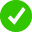 a checkmark icon