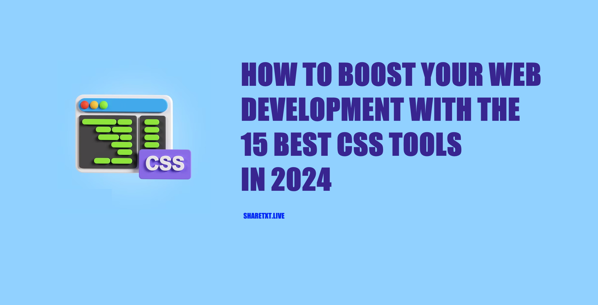 Banner Best Css Tools To Boost Your Web Development