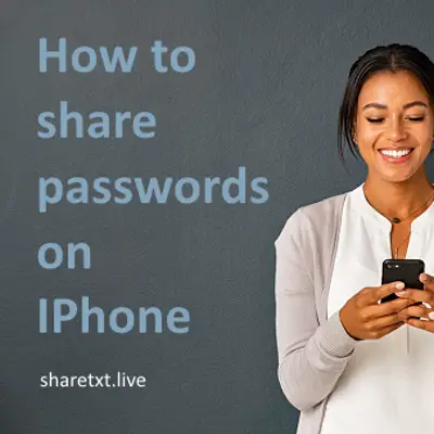 How to Share Passwords on iPhone