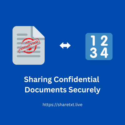 Sharing Confidential Documents Securely
