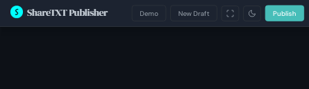 Screenshot of the Navigation Bar