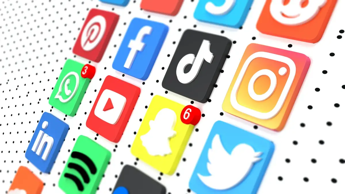 A picture showing some social media apps