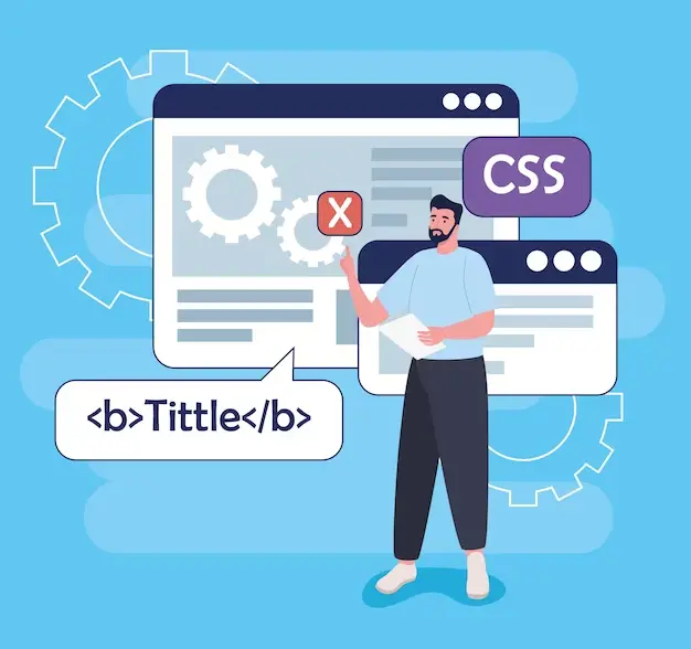 The CSS guy graphic